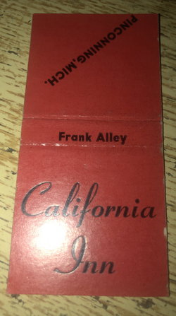 California Inn - Matchbook